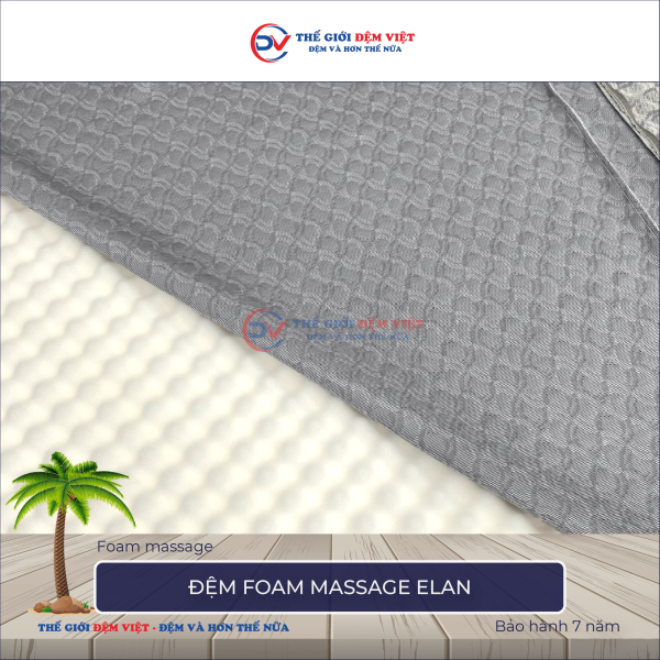 Đệm foam Massage Elan 3